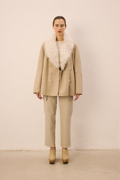 Adagio Chalk Midi Jacket