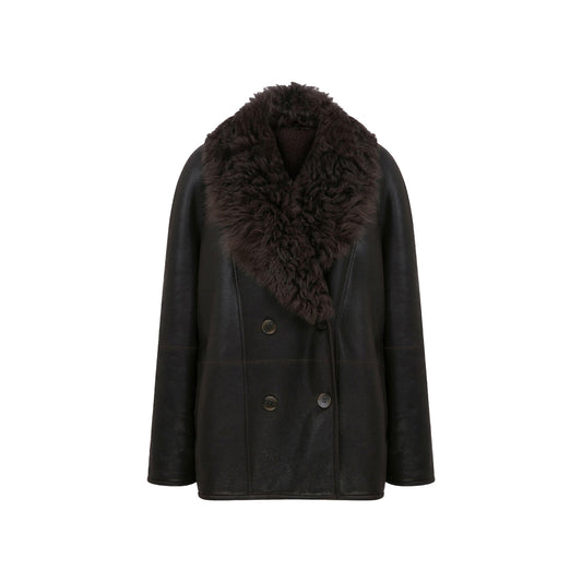 Adagio Dark Brown Midi Jacket