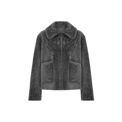 Aubade Grigio Collared Jacket