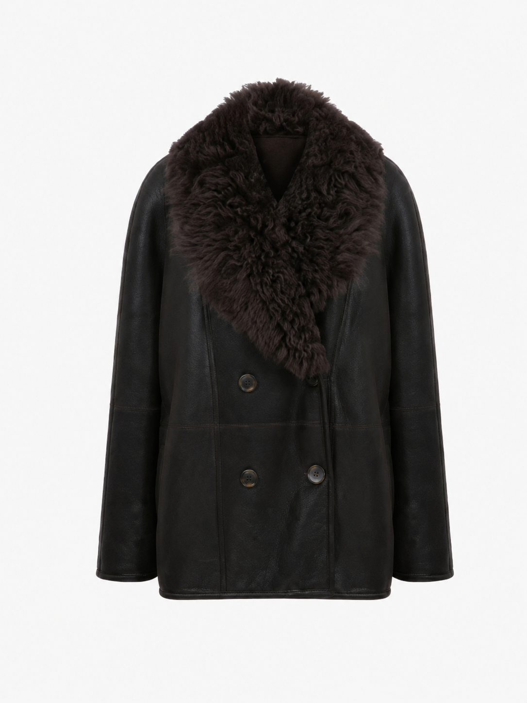 Adagio Dark Brown Midi Jacket