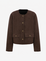 Aria Dark Brown Midi Coat