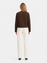 Aria Dark Brown Midi Coat