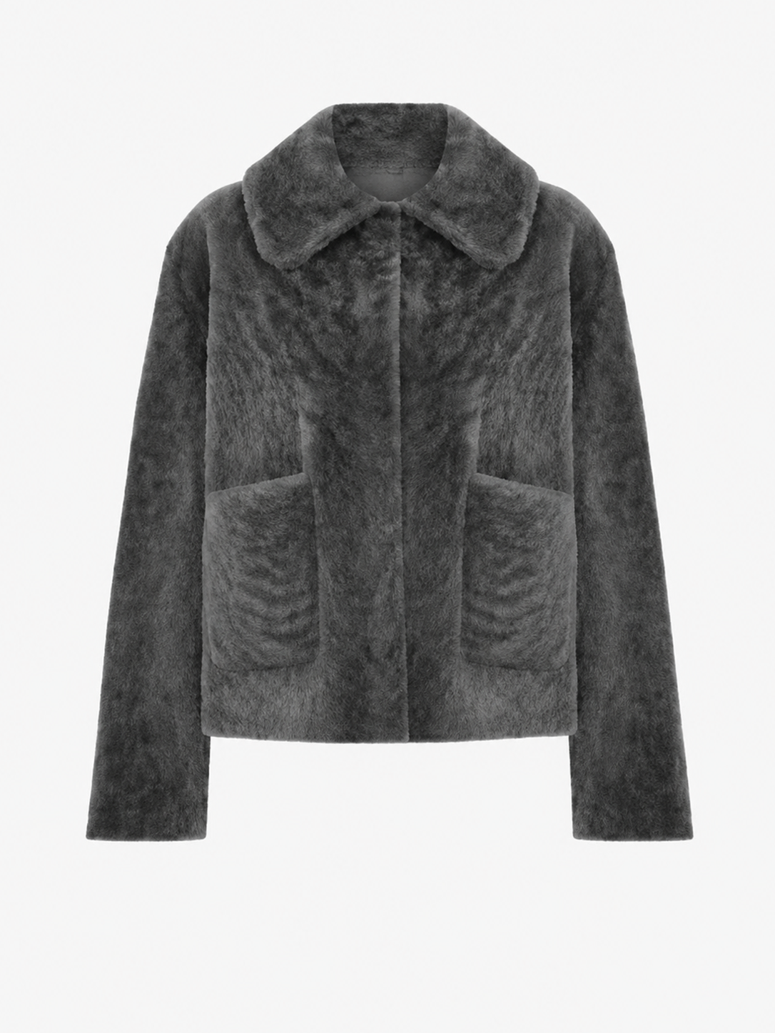 Aubade Grigio Collared Jacket