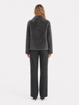 Aubade Grigio Collared Jacket