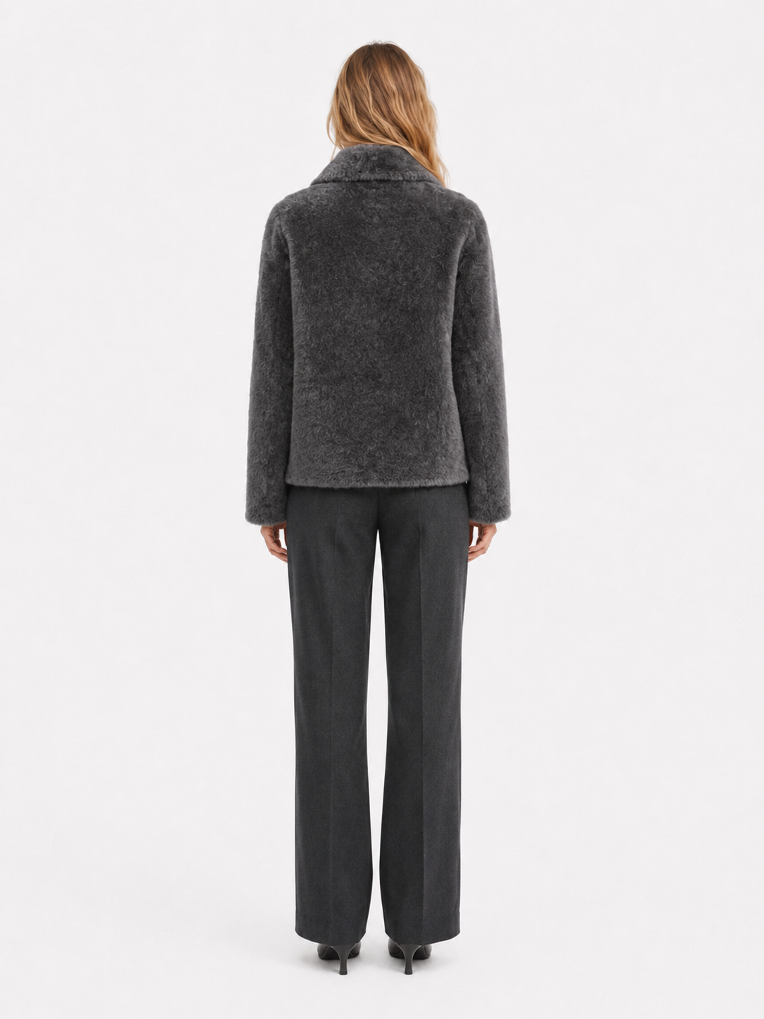 Aubade Grigio Collared Jacket
