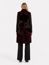 Dolce Burgundy Long Vest
