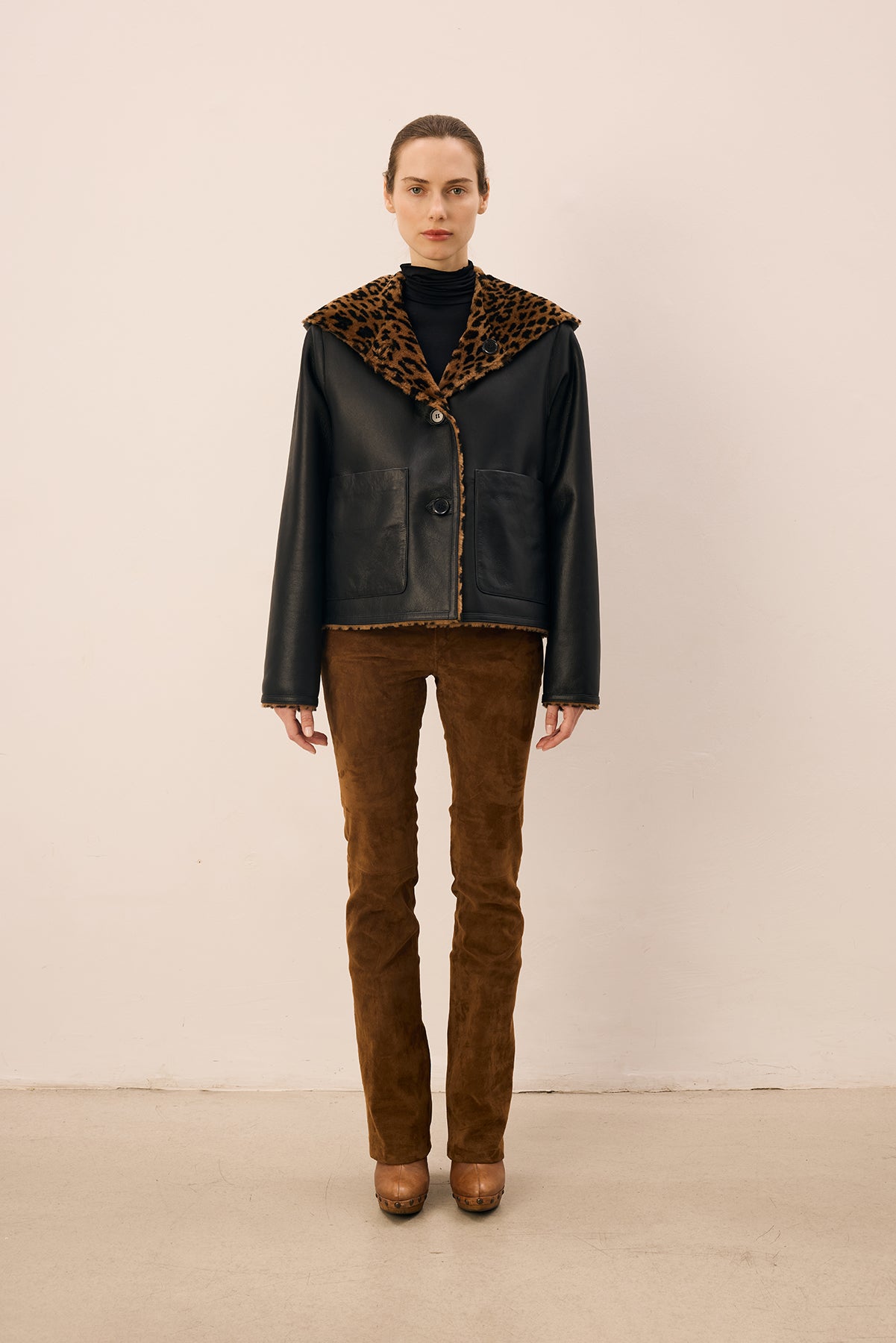 Fantasia Black/Leo Jacket