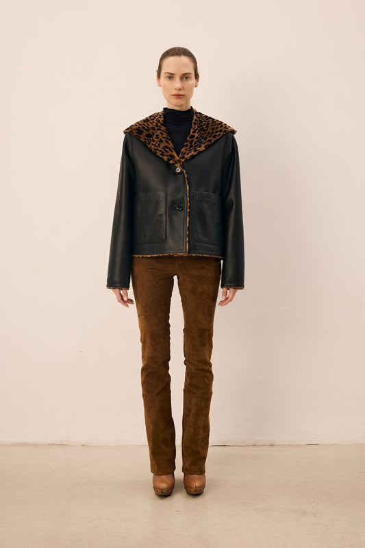 Fantasia Black/Leo Jacket