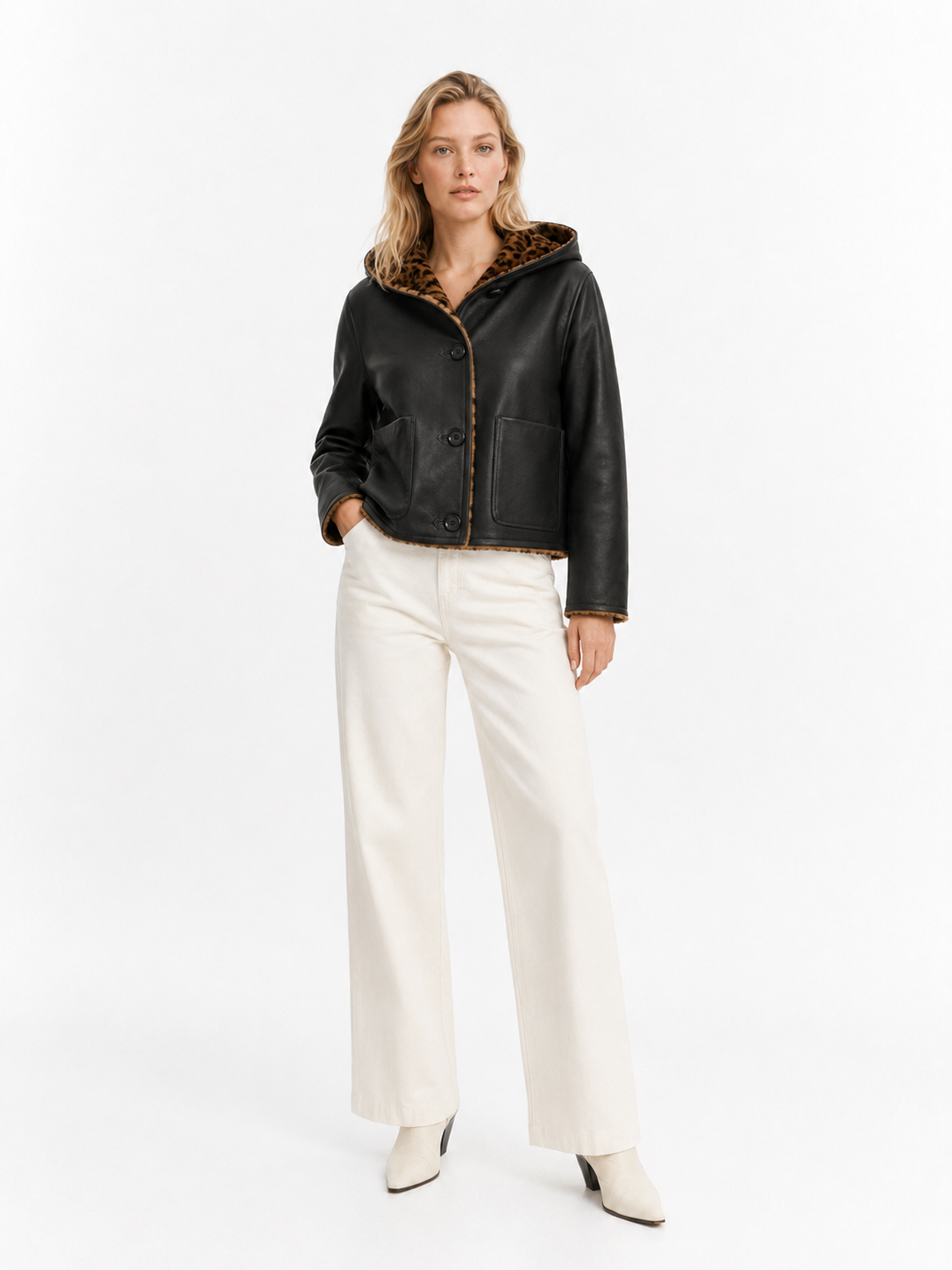 Fantasia Black/Leo Jacket