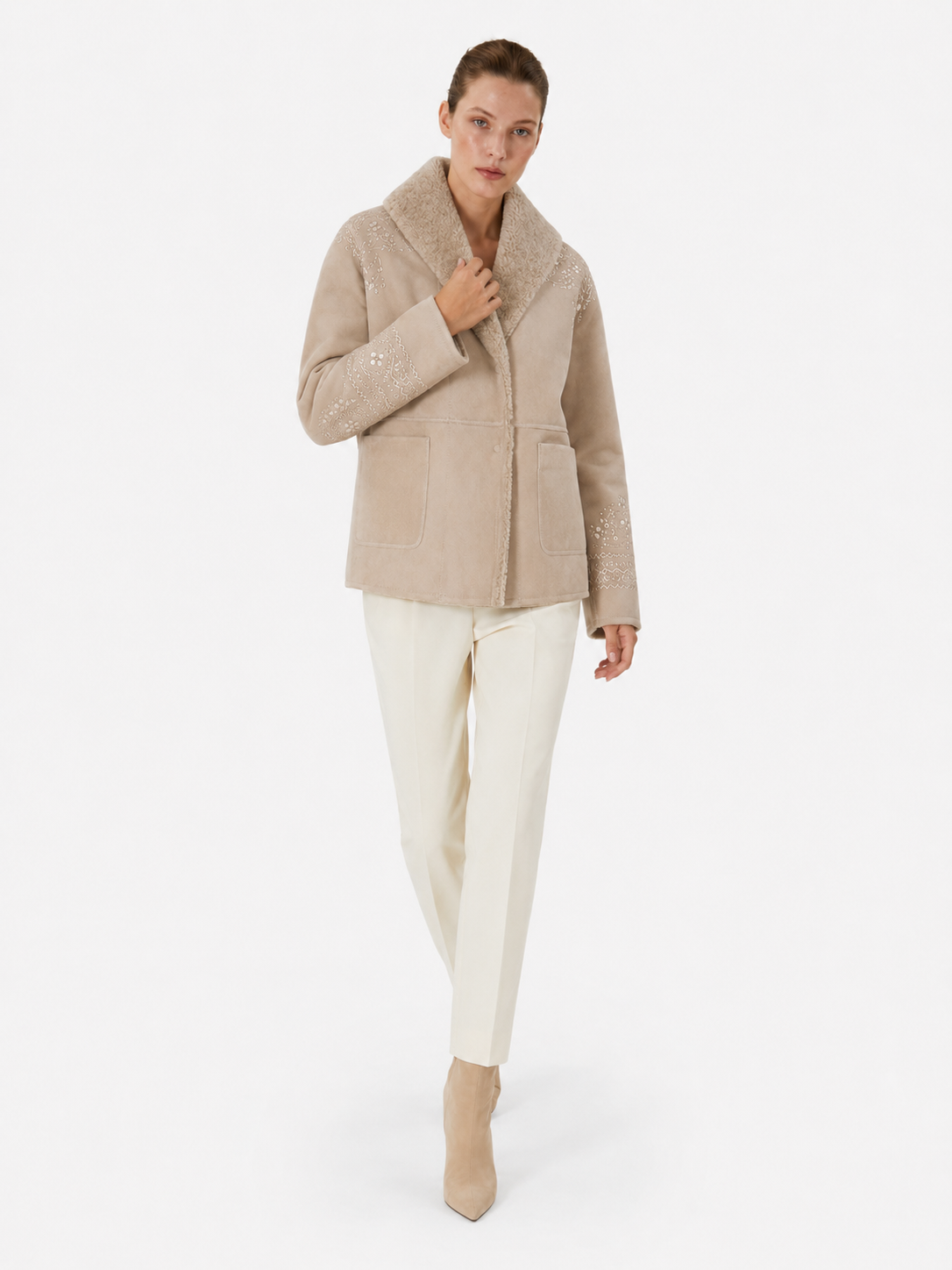 Ilda Beige Coat