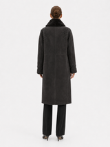 Ilda Long Grigio Long Coat
