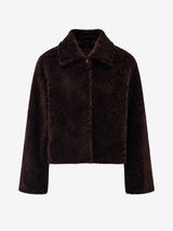 Legato Burgundy Cropped Jacket
