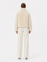 Legato Ivory Cropped Jacket