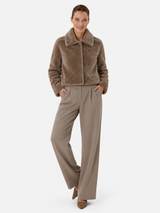 Legato Tortora Cropped Jacket