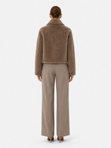 Legato Tortora Cropped Jacket
