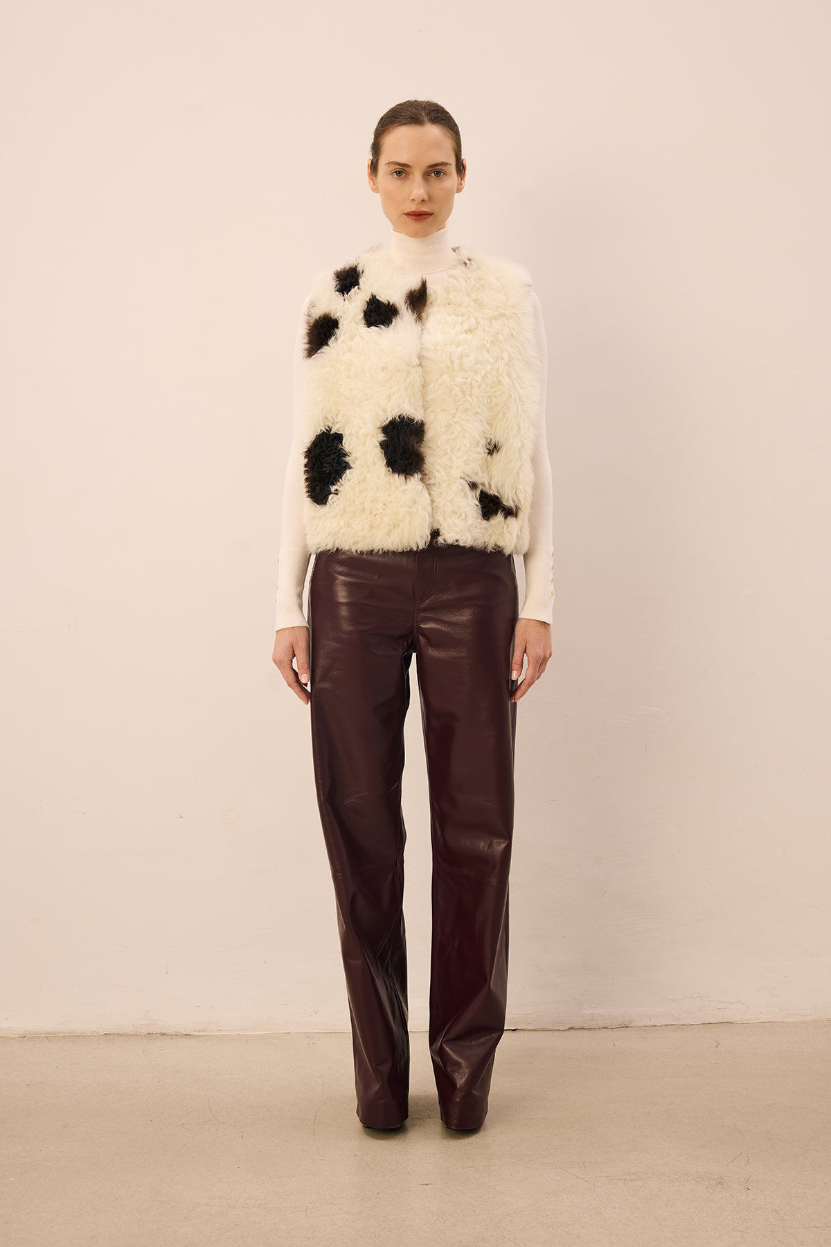 Melisima Natural Spotted Vest