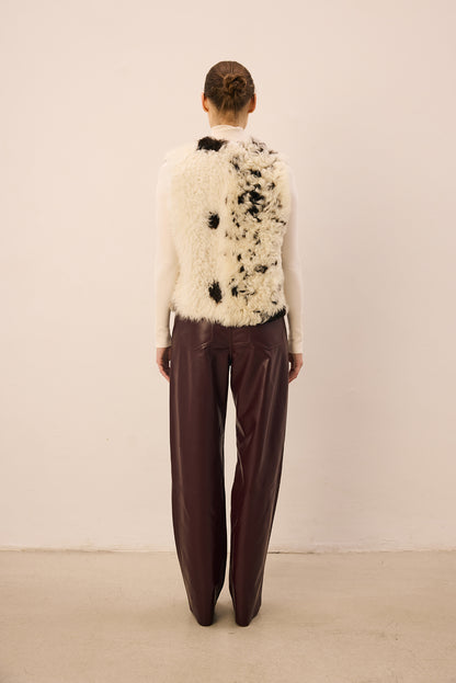 Melisima Natural Spotted Vest