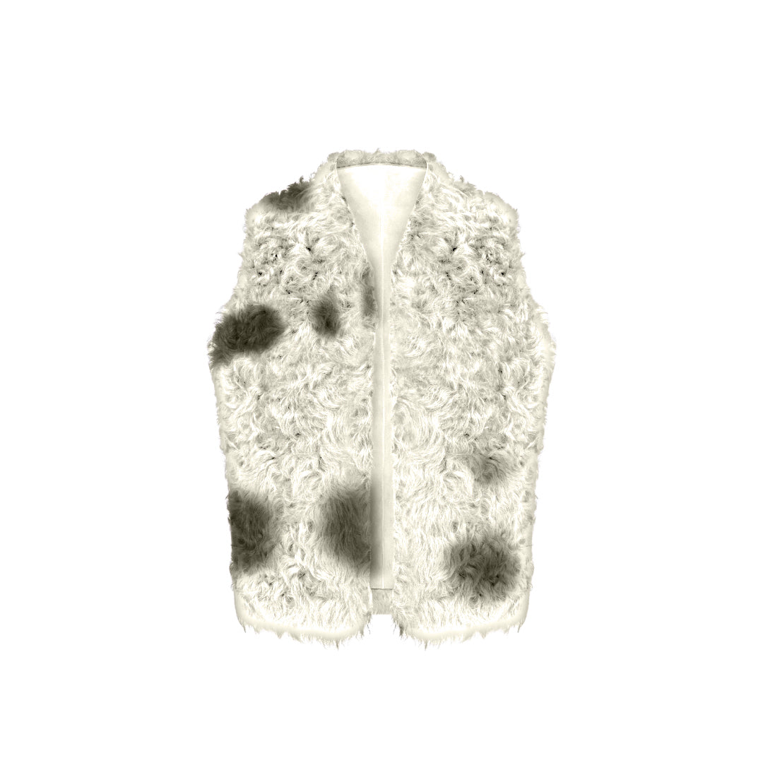 Melisima Natural Spotted Vest