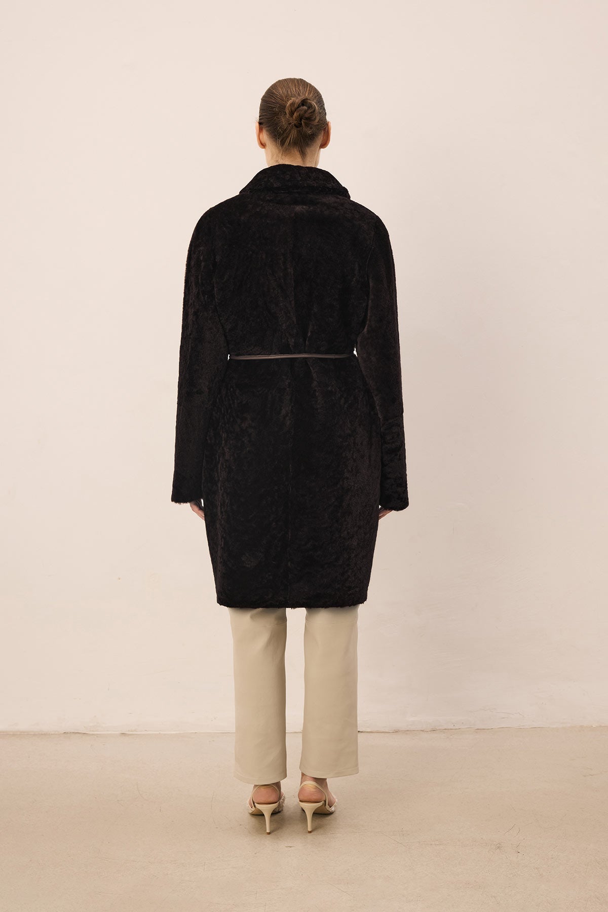 Melody Dark Brown Midi Coat