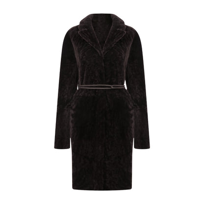 Melody Dark Brown Midi Coat