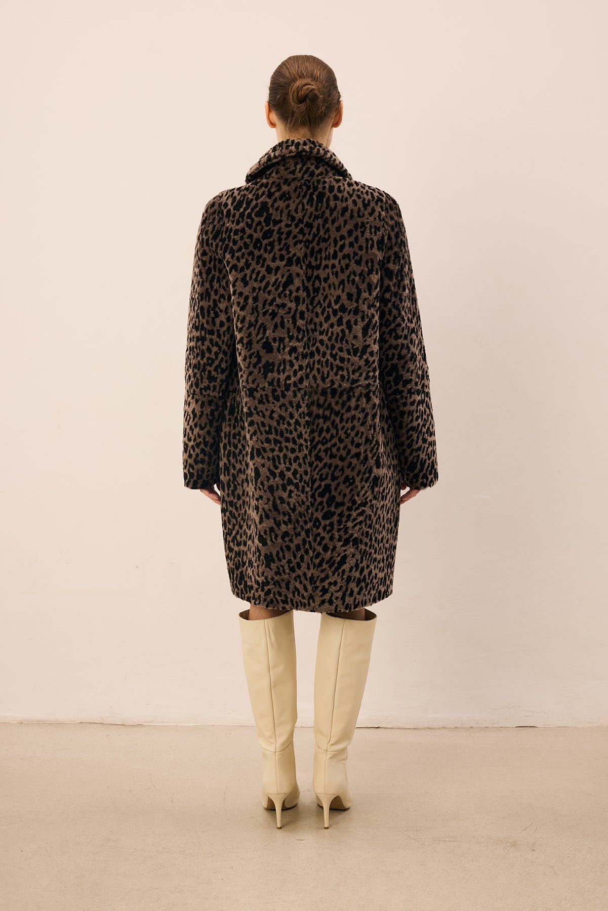 Melody Cinnamon/Leo Midi Coat