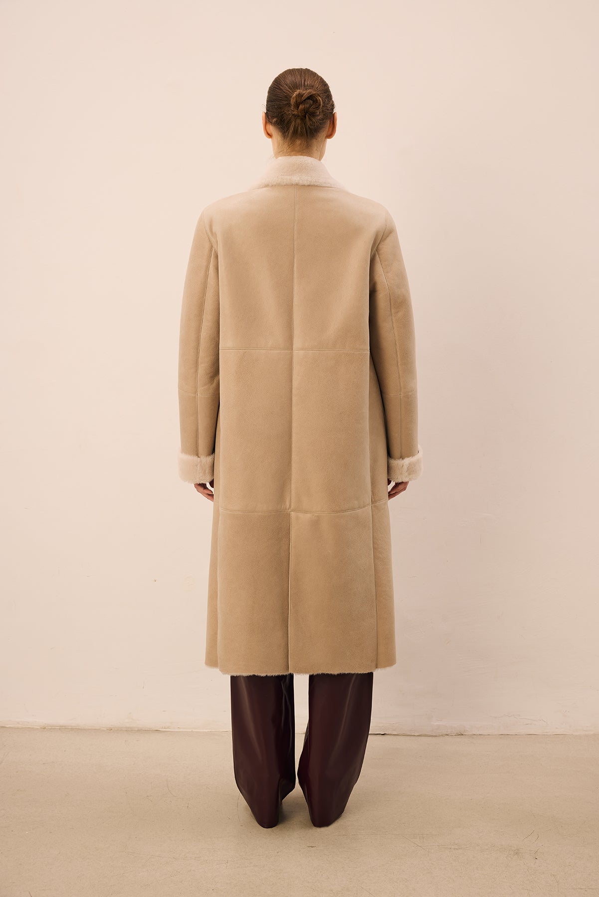Symphony Chalk Long Coat