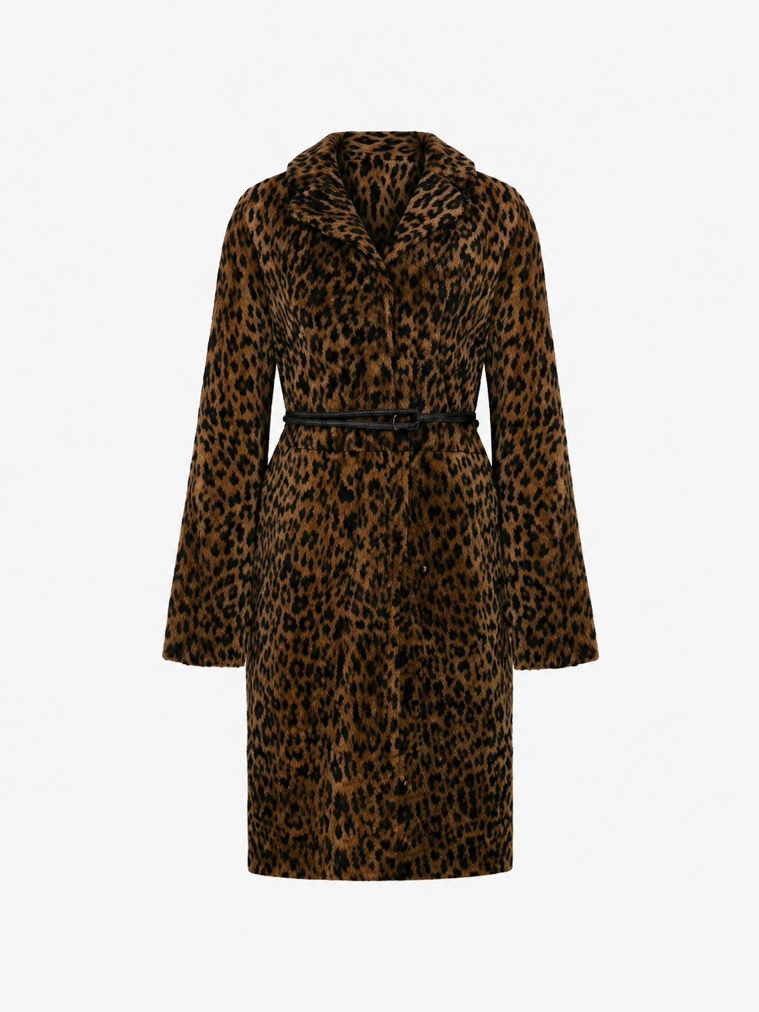 Melody Cinnamon/Leo Midi Coat