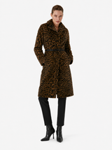 Melody Cinnamon/Leo Midi Coat