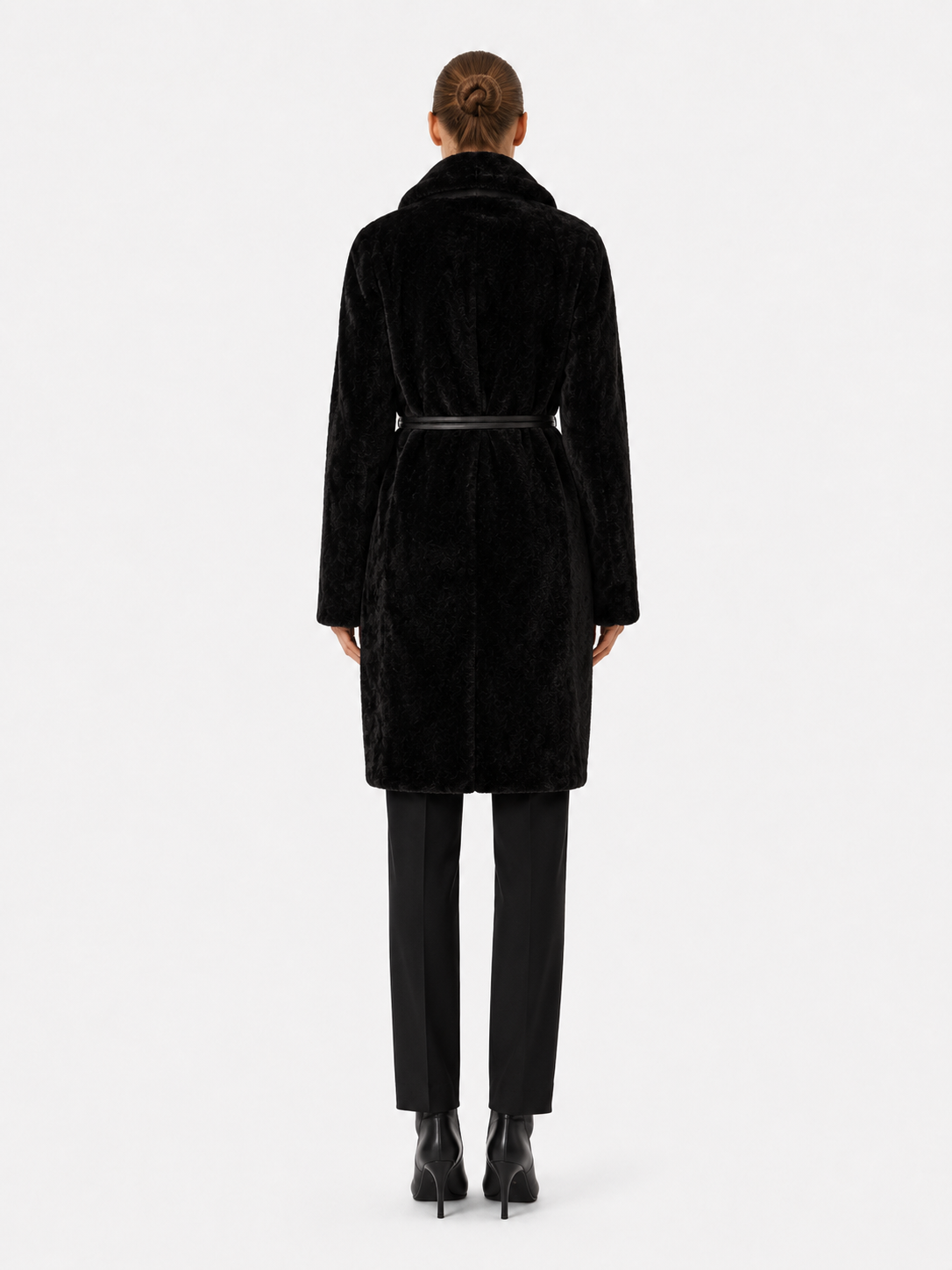 Melody Dark Brown Midi Coat