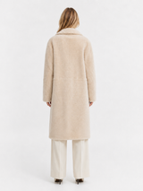 Melody Ivory Midi Coat