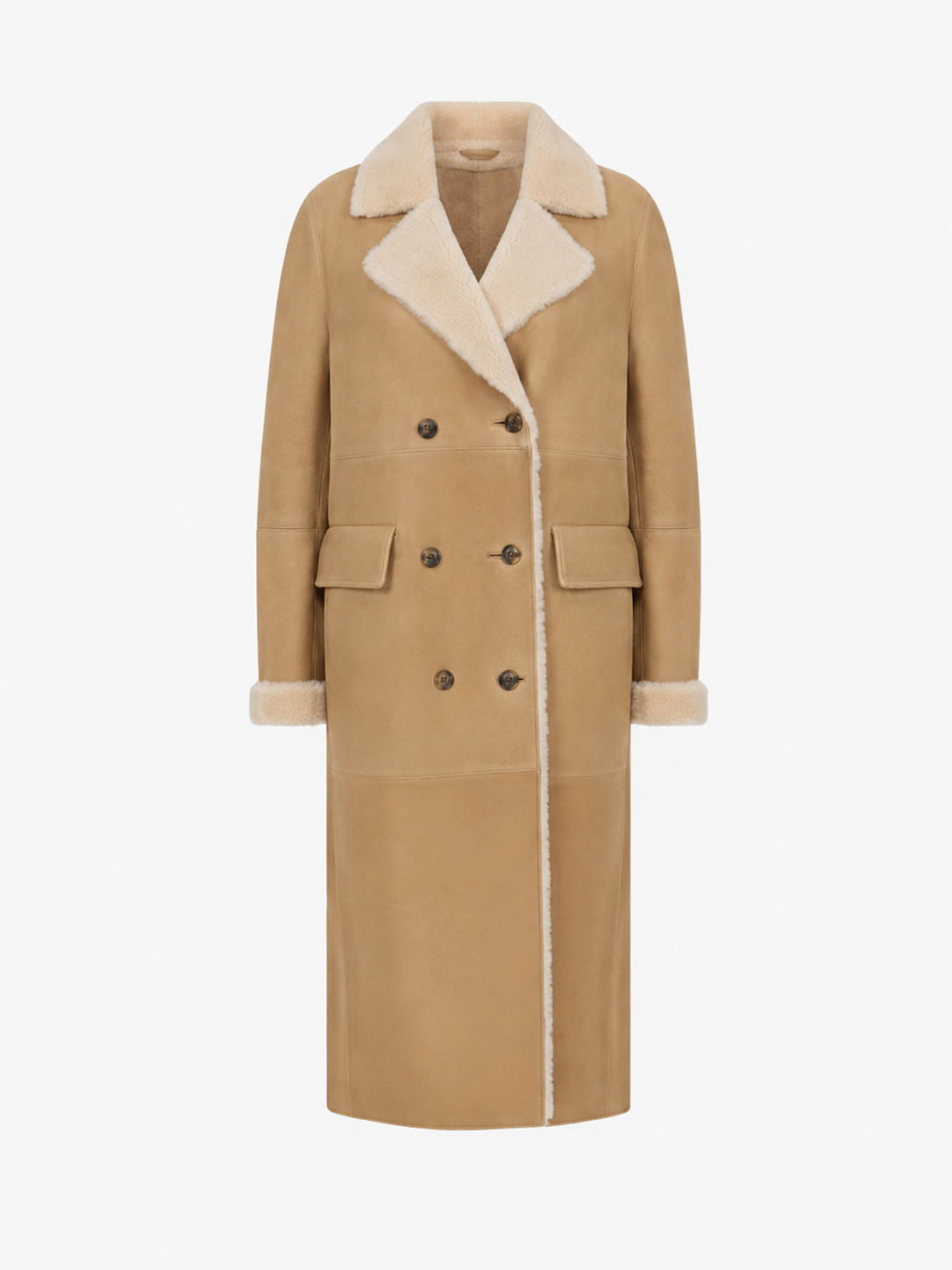 Symphony Chalk Long Coat