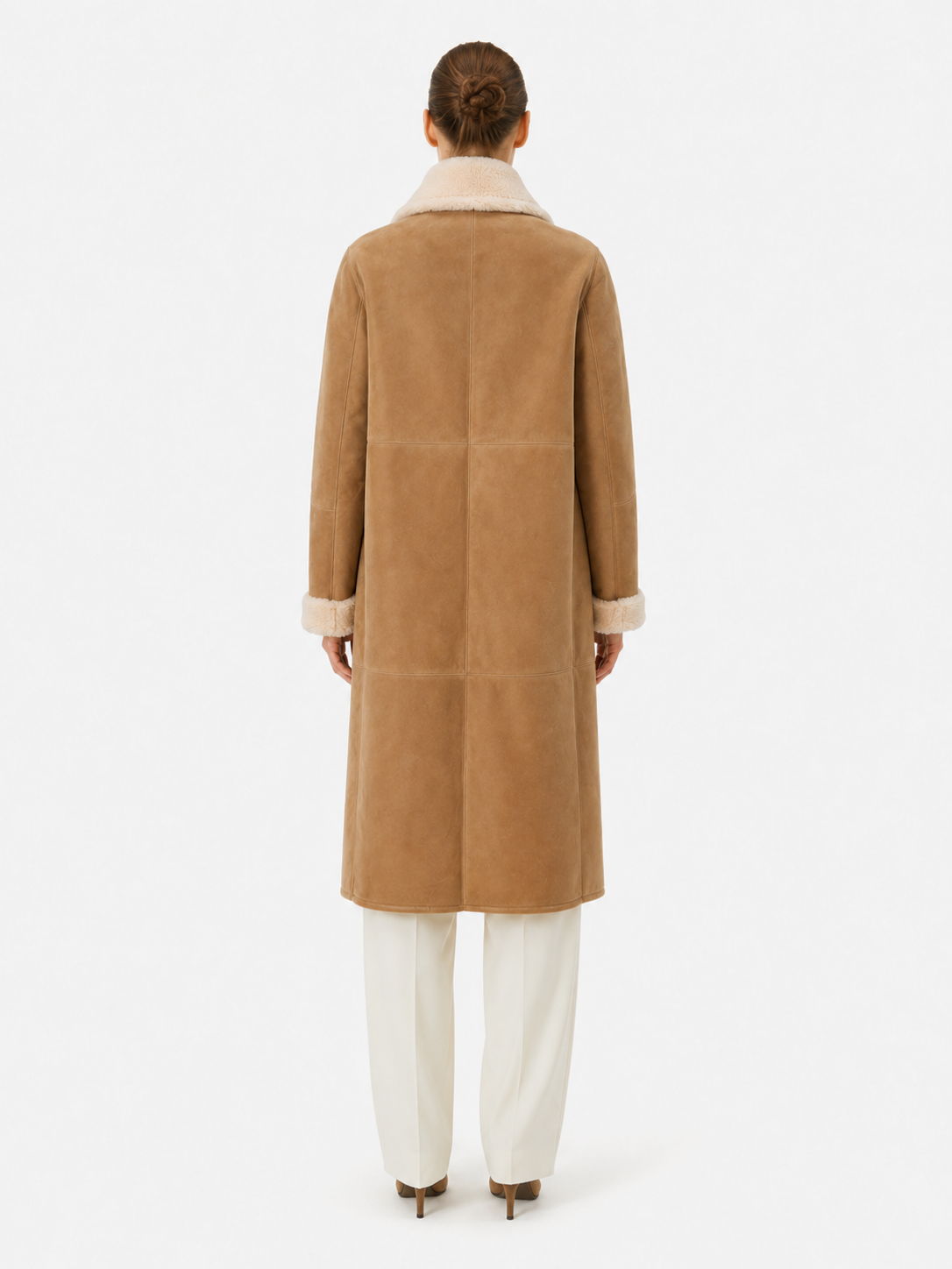 Symphony Chalk Long Coat