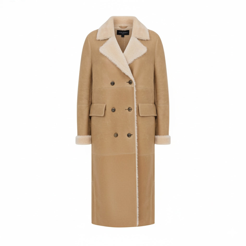Symphony Chalk Long Coat