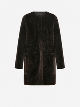 Vivage Dark Brown Midi Coat