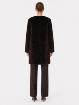 Vivage Dark Brown Midi Coat