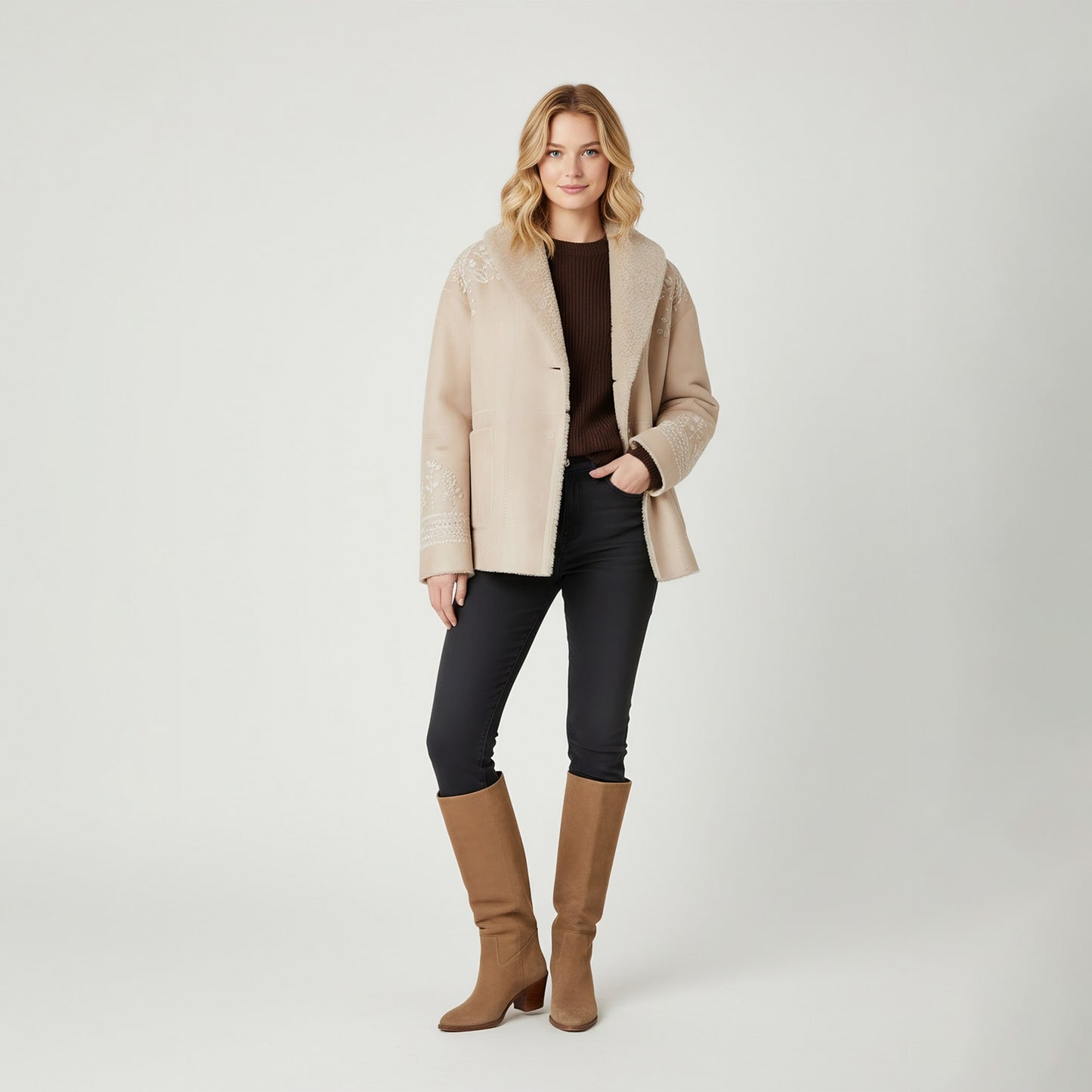 Ilda Beige Coat